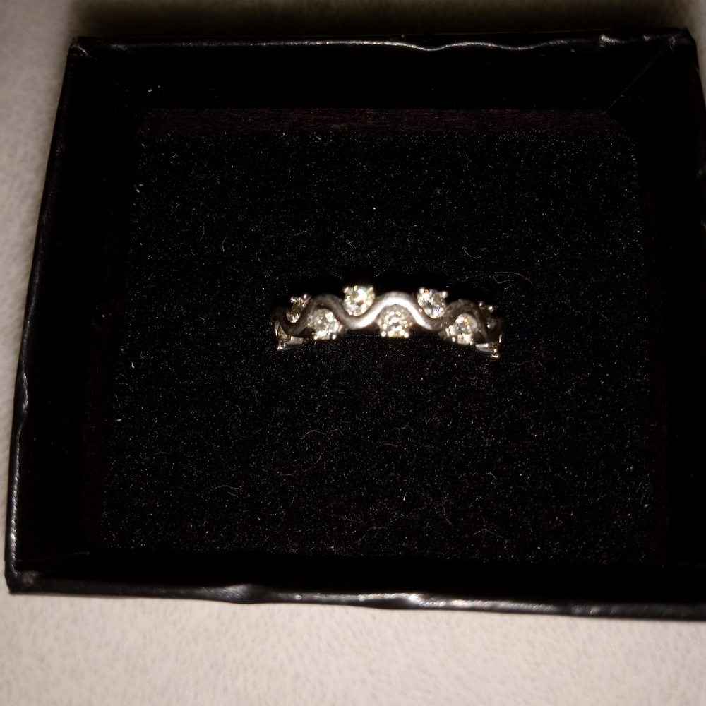 JTV Moissanite Fire Ring